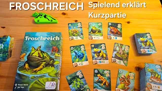 Kurzpartie FROSCHREICH // #brettspielvibes