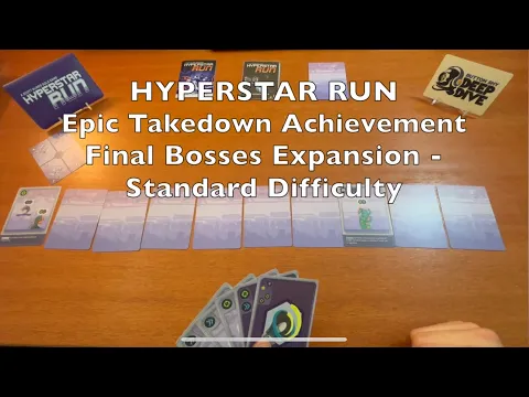 Hyperstar Run (Button Shy Games) - Epic Takedown Achievement (Final Bosses / Standard)