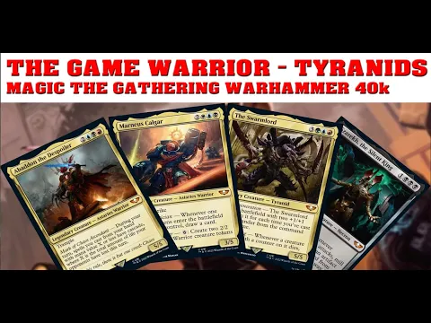 Magic the Gathering - Warhammer 40k - Tyranids Commander Deck