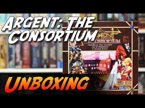 Argent: The Consortium - Brettspiel Unboxing (Level 99 Games)