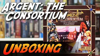 Argent: The Consortium - Brettspiel Unboxing (Level 99 Games)