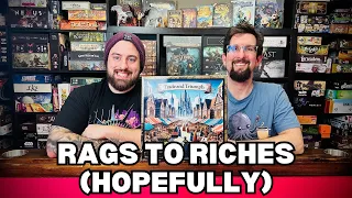 Trade and Triumph Board Game. First Impression Kickstarter Review!