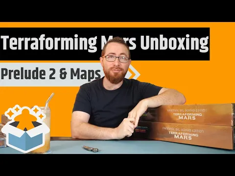 Terraforming Mars Unboxing - Prelude 2, All The New Maps, Automa & More!