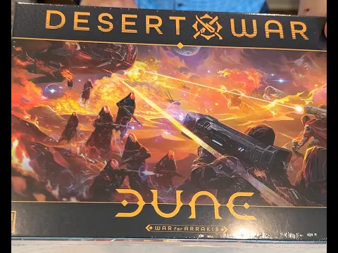 Dune: Desert War expansion Unboxing