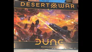 Dune: Desert War expansion Unboxing