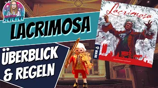LACRIMOSA - Überblick ⭐️ Regeln ⭐️ Anleitung ⭐️ Brettspiel⭐️ Wolfgang Amadeus Mozart ⭐️ REQUIEM