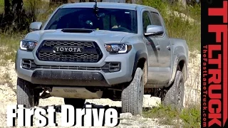 2017 Toyota Tacoma TRD Pro First Drive Off-Road Technology Demonstration