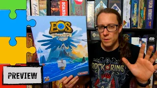#Preview - EOS: Island of Angels (King Racoon & Grey Fox Games 2021) |  Kickstarter | inkl. Regeln