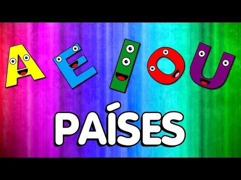 A E I O U PAÍSES - CRIANÇAS INTELIGENTES - AEIOU
