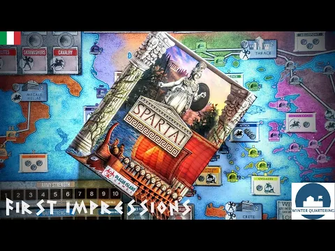 SPARTA! Struggle for Greece, Plague Island games | First impressions | (ita) | Winter Quartering