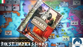 SPARTA! Struggle for Greece, Plague Island games | First impressions | (ita) | Winter Quartering
