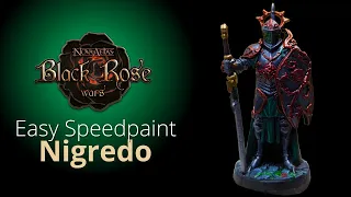 🎨Easy Speedpaint - Nigredo - Black Rose Wars Rebirth⚫🌹⚔️