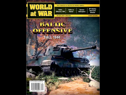 Unboxing Decision Games World at War BALTIC OFFENSIVE 1944
