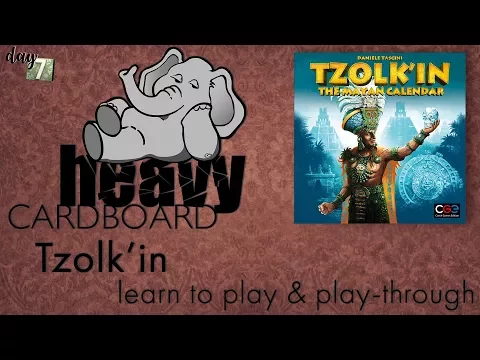 Tzolk'in 4p Play-through, Teaching, & Roundtable discussion by Heavy Cardboard