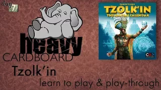 Tzolk'in 4p Play-through, Teaching, & Roundtable discussion by Heavy Cardboard