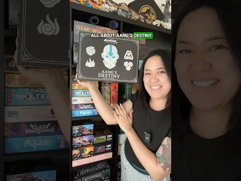 Learn to Play Aang’s Destiny: A Coop Deck-Building Game! #cardgames #atla #boardgames #gamenight