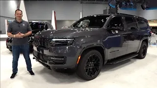 Is the 2023 Jeep Wagoneer L twin-turbo a better SUV than a Chevy Suburban RST?