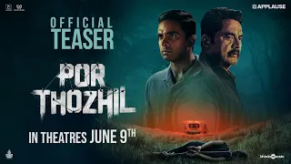 Por Thozhil Official Teaser | Sarath Kumar, Ashok Selvan, Nikhila Vimal | Applause Entertainment