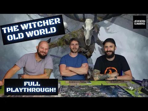 Full playthrough of the board game Witcher Old World