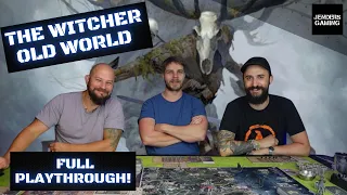 Full playthrough of the board game Witcher Old World
