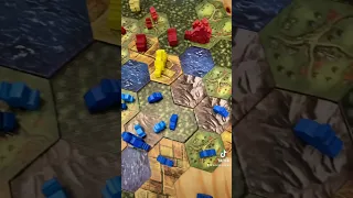 Barony Board Game | Post Playthrough #boardgameshorts #abstractart