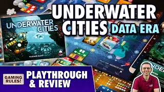 Underwater Cities: Data Era expansion - Playthrough & Review