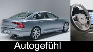 All-new Volvo S90 design presentation with Designer Thomas Ingenlath Exterior Interior Neuer S90