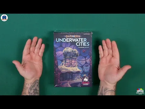 UNBOXING - UNDERWATER CITIES: DATA ERA - Board Games - #indabox