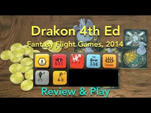 Drakon, 4th Edition (Fantasy Flight Games) Review & How to Play