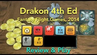 Drakon, 4th Edition (Fantasy Flight Games) Review & How to Play