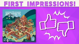 The Architects of Amytis - First Impression Review!