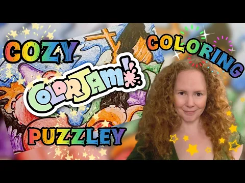 Color Jam! A Coloring PnP Game | SOLO Review