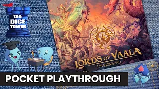 Dragonbond: Lords of Vaala Board Game - Pocket Playthrough with Stella & Tarrant