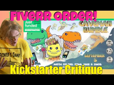 Caveman Rumble - Kickstarter Critique Review