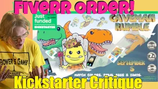Caveman Rumble - Kickstarter Critique Review