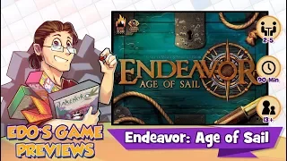 Edo's Endeavor: Age of Sail Review (KS Preview)