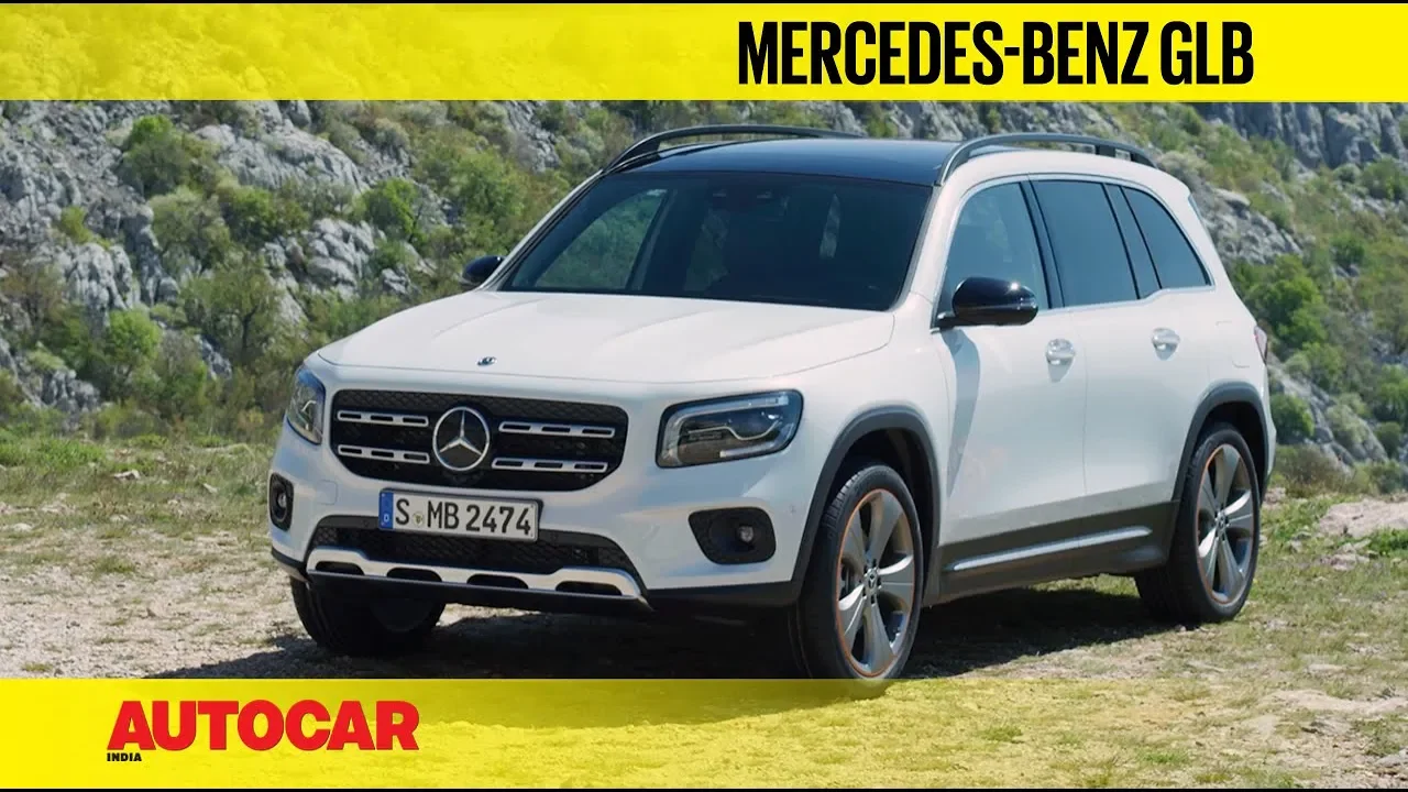Mercedes-Benz GLB - 7-seat compact luxury SUV | First Look and Walkaround | Autocar India