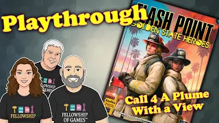 Flash Point: Golden State Heroes Playthrough “A Plume with a View” | Cracking Balcony Rescue!