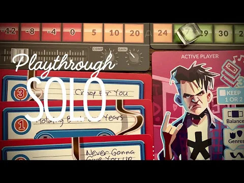 I made you a mixtape - solo playthrough - Best game for slow players