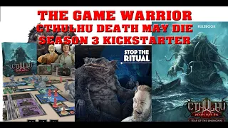Cthulhu Death May Die Season 3 Kickstarter Backer 640