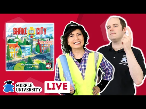 Shake That City - LIVE Playthrough Board Game & Giveaway