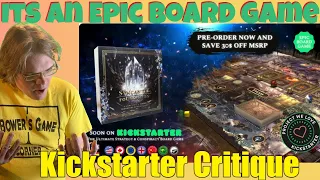 Syncanite Foundation - An epic Board Game for 2-6 Players - Kickstarter Critique Review