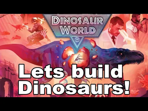 How to play the board game Dinosaur World!