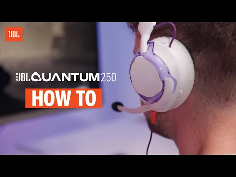 JBL Quantum 250 | オーバーイヤー有線ゲーミングヘッドセット