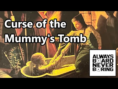 Curse of the Mummy's Tomb - Review & How to Play for a Classic Games Workshop Dungeon crawler