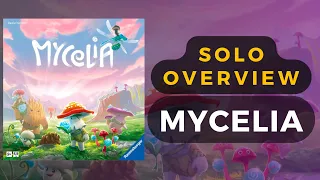 Mycelia Board Game Solo Overview | DaniCha