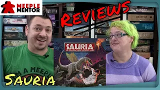 Meeple Mentor Reviews Sauria: The Dinosaur Park Survival Game