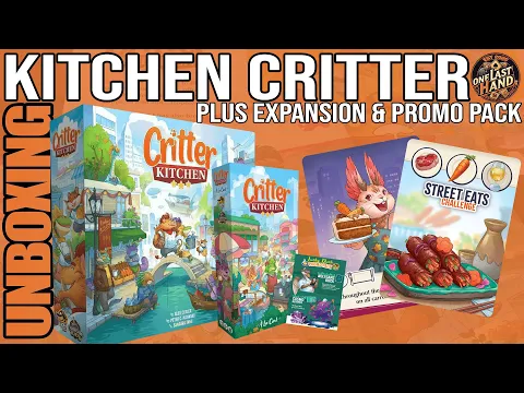FIRST LOOK! Critter Kitchen + À La Carte Expansion UNBOXED! Components & Art Reveal!