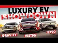 2026 Cadillac Vistiq vs. 2025 Volvo EX90 vs. 2025 Lucid Gravity Luxury EV SUV Comparison Test!