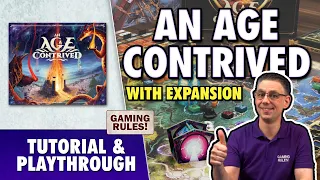 An Age Contrived - With Expansion - Tutorial & Playthrough